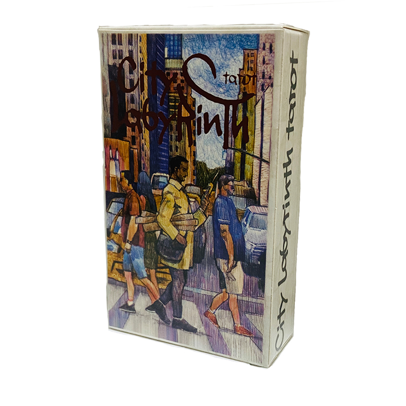 Board Game Live - City Labyrinth Tarot cards 78 Deck