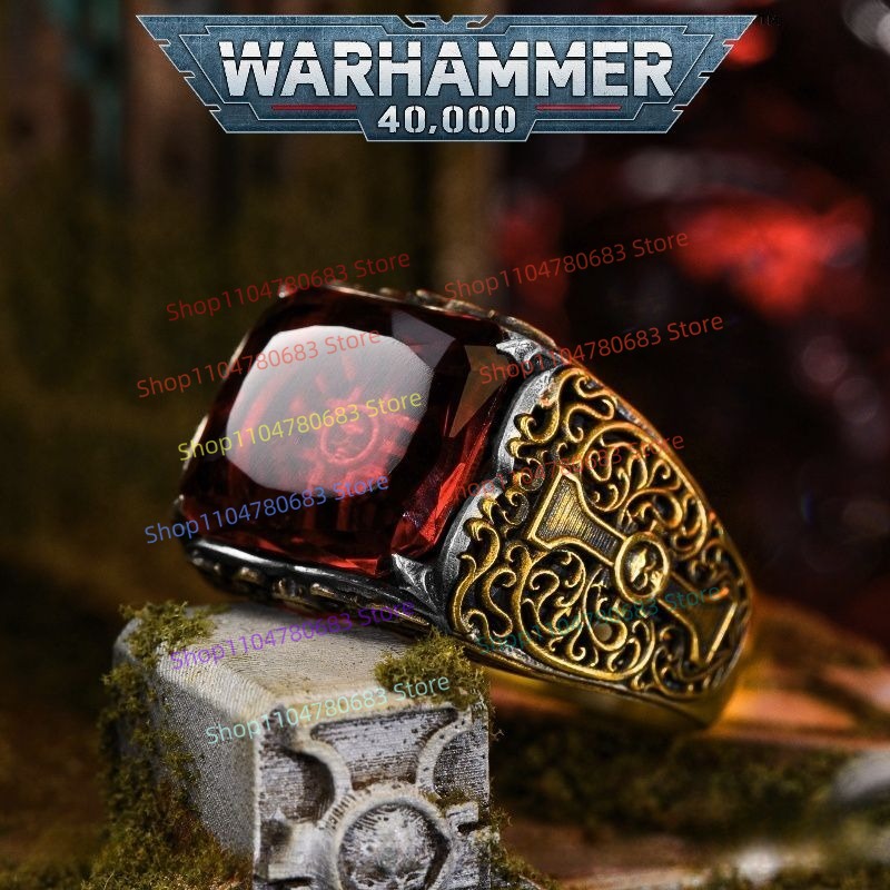 Board Game War - 40K Inquisitor Adjustable Ring, Seal of