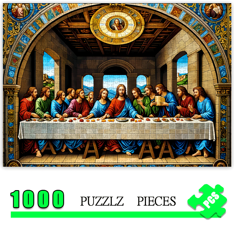 Jigsaw Puzzle Adult - 1000pcs Last Supper by Leonardo da