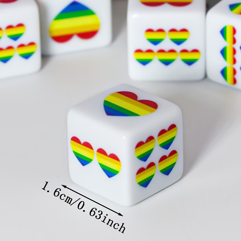 CANDYPIXEL 12Pcs Rainbow Heart - огляд і ціна Board Game Electronic Table