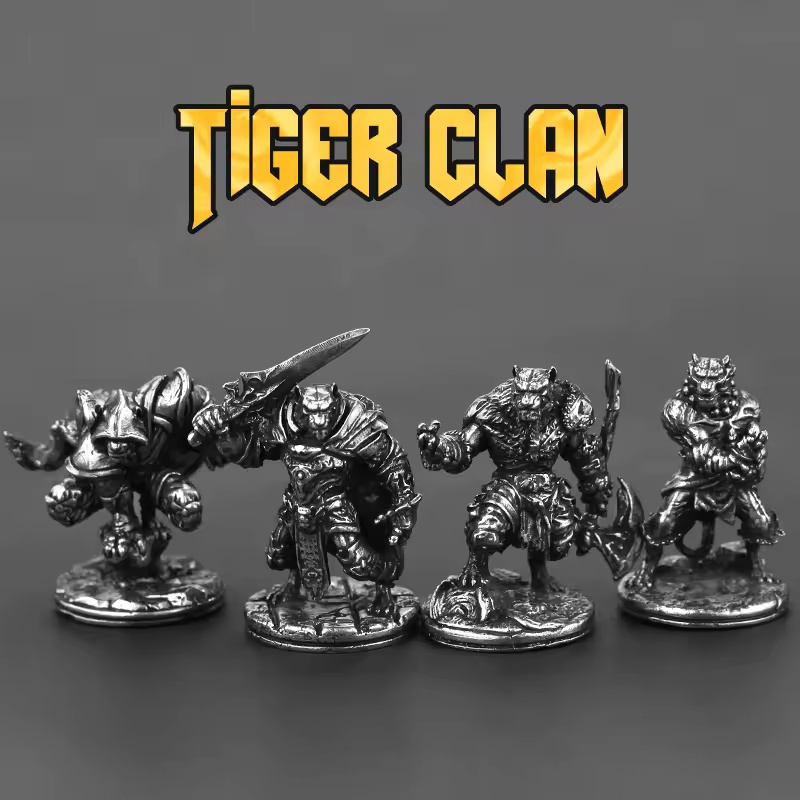 Metal Tiger Warrior Soldier Ac - огляд і ціна Board Game Movie