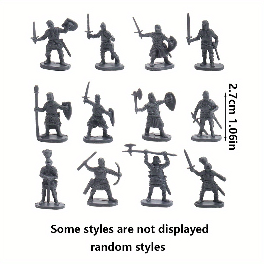 49pcs Mini Medieval Soldier Fi - огляд і ціна Board Game War