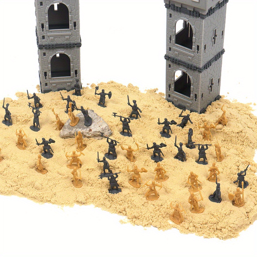 49pcs Mini Medieval Soldier Fi - огляд і ціна Board Game War