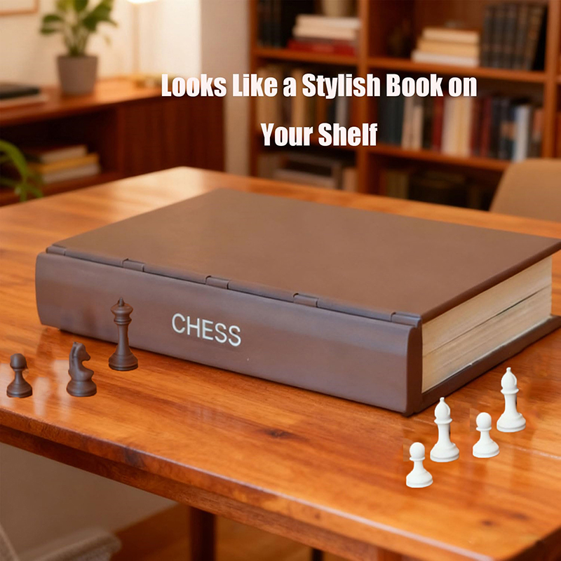 Chess Set 3D Printed Book Fold - огляд і ціна Board Game Print