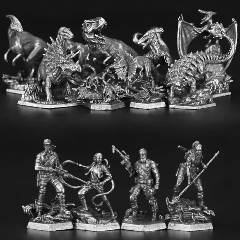 Mini Metal Dinosaur Model Acti - огляд і ціна Board Game Movie