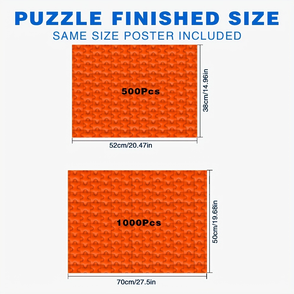 500/1000pcs for adults Jigsaw  - огляд і ціна Jigsaw Puzzle Adult