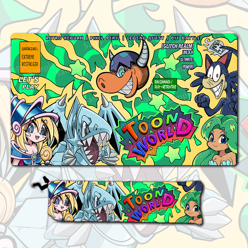 Yu-Gi-Oh! 600x350mm Toon Dark  - огляд і ціна Board Game Gi