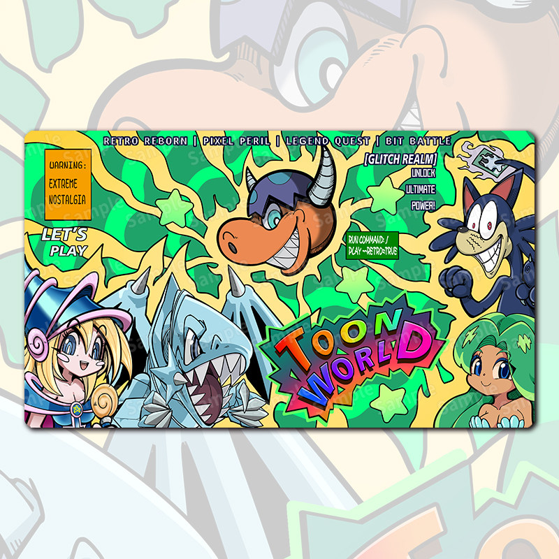 Yu-Gi-Oh! 600x350mm Toon Dark  - огляд і ціна Board Game Gi