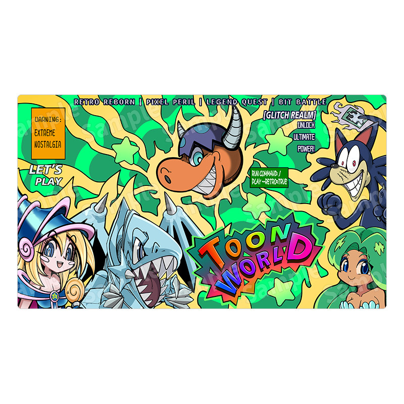 Yu-Gi-Oh! 600x350mm Toon Dark  - огляд і ціна Board Game Gi