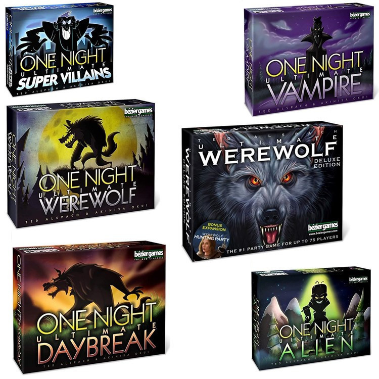 Party Game One Night Ultimate  - огляд і ціна Board Game Werewolf