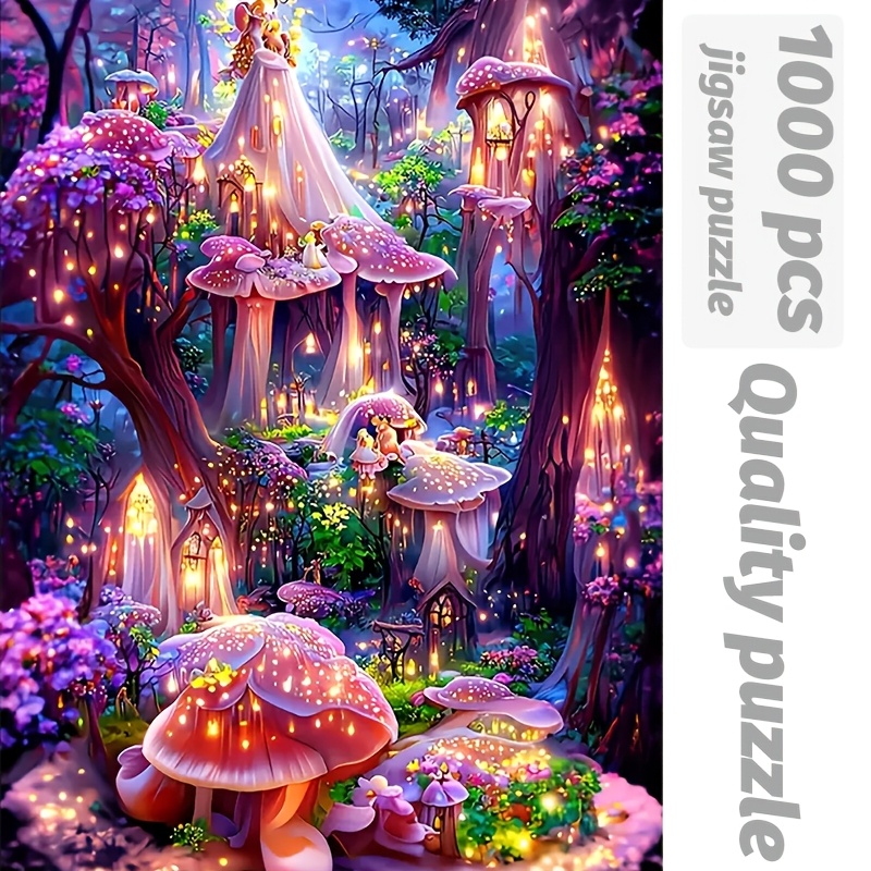 1000pcs Enchanted Forest Jigsa - огляд і ціна Jigsaw Puzzle Adult