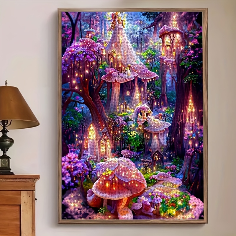 1000pcs Enchanted Forest Jigsa - огляд і ціна Jigsaw Puzzle Adult
