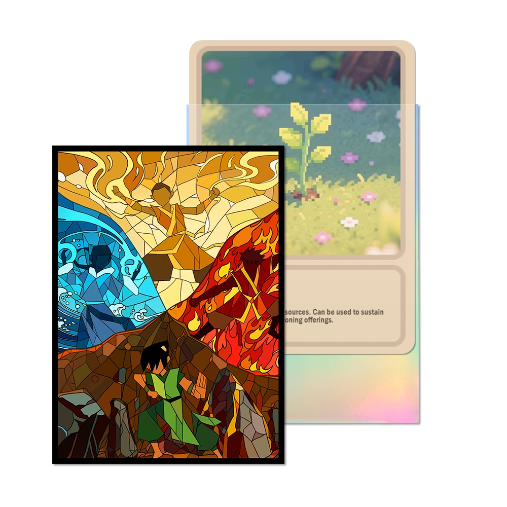 60PCS 66X91mm Holographic Stan - огляд і ціна Board Game Print