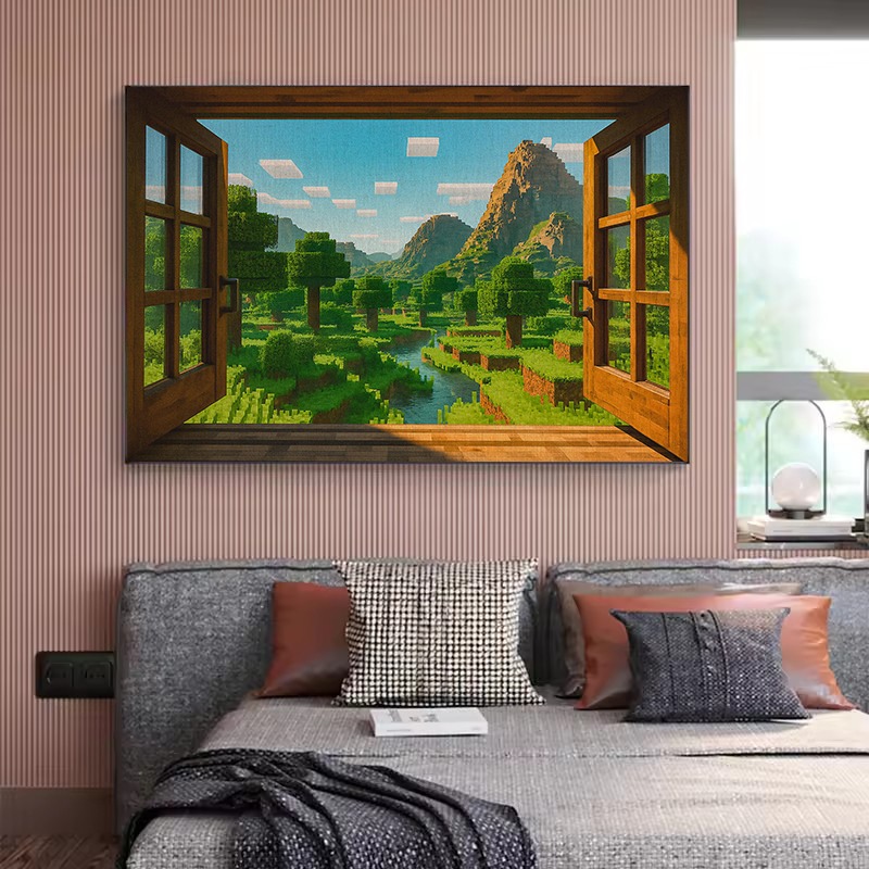 1pc frameless Canvas Painting  - огляд і ціна Board Game Movie