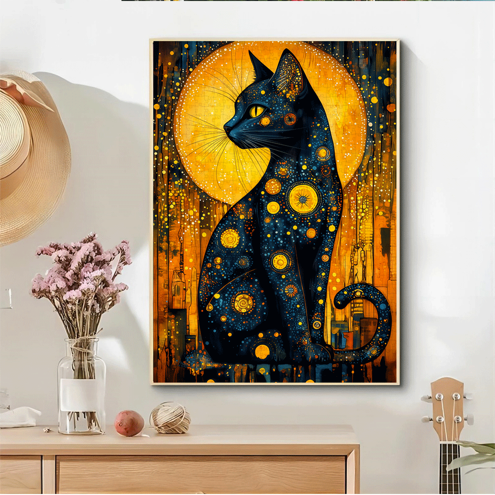 1000pcs Van Gogh-Inspired Blac - огляд і ціна Jigsaw Puzzle Adult