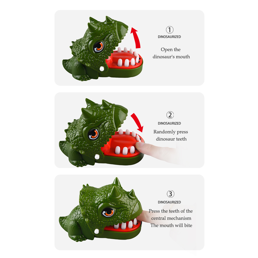 Dinosaur Teeth Biting Finger T - огляд і ціна Board Game Electronic Table