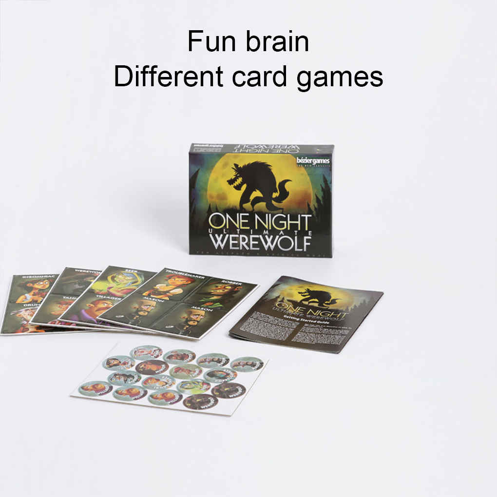 One Night Ultimate Werewolf Ca - огляд і ціна Board Game Werewolf
