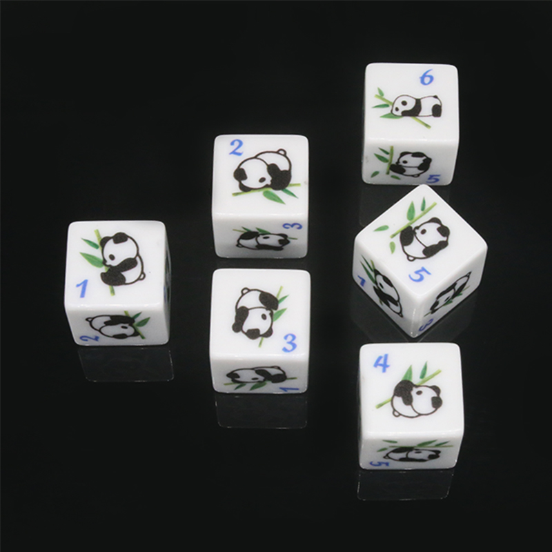 Panda Print 6-sided Game Dice  - огляд і ціна Board Game Print