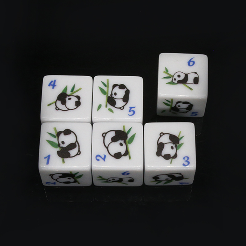 Panda Print 6-sided Game Dice  - огляд і ціна Board Game Print