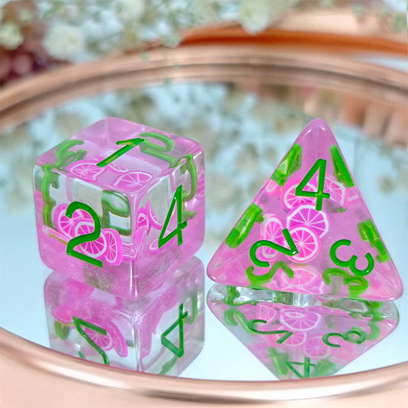 7Pcs/Set Dices Board Games Acc - огляд і ціна Board Game Digital