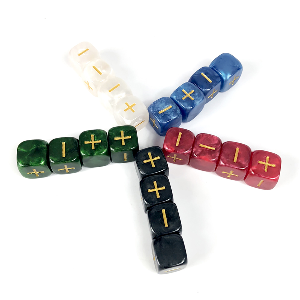 Fate Dice with Bag 20pcs for B - огляд і ціна Board Game Electronic Table