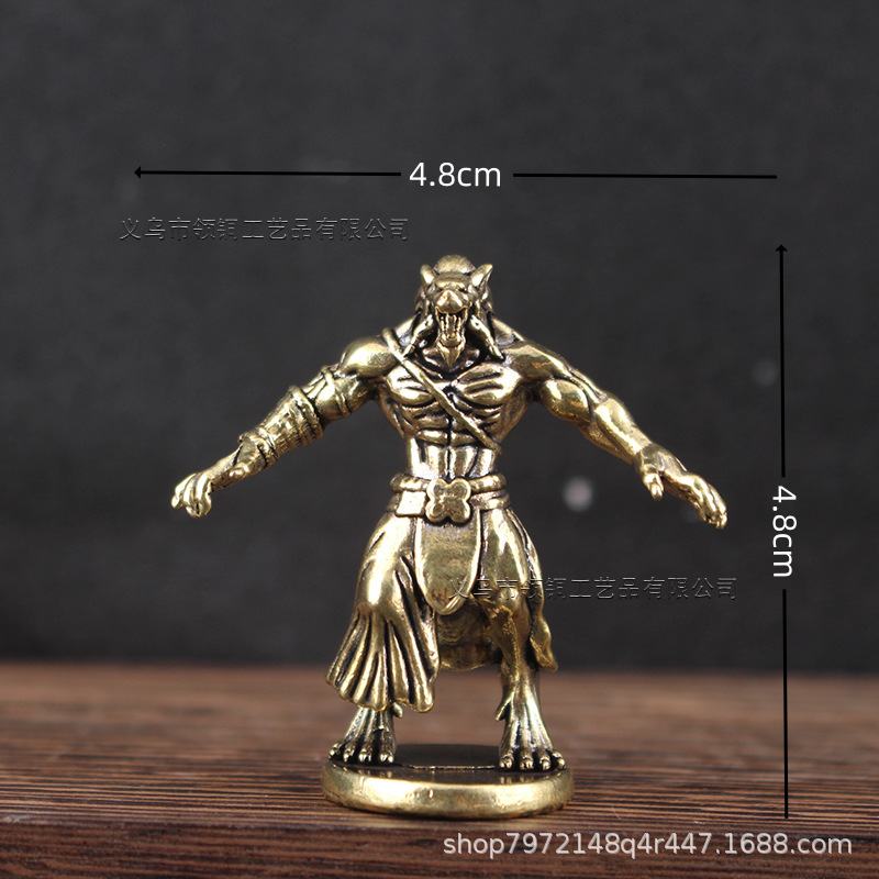 Brass Werewolf Miniature Ornam - огляд і ціна Board Game Werewolf