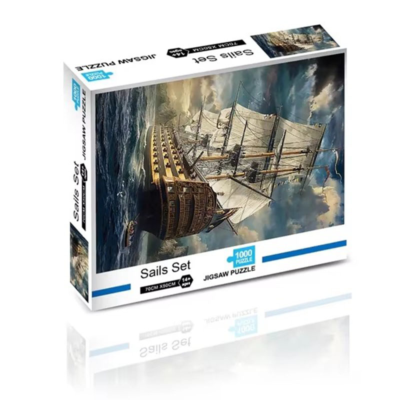 Sails-Set Jigsaw Puzzle 1000 P - огляд і ціна Jigsaw Puzzle Adult