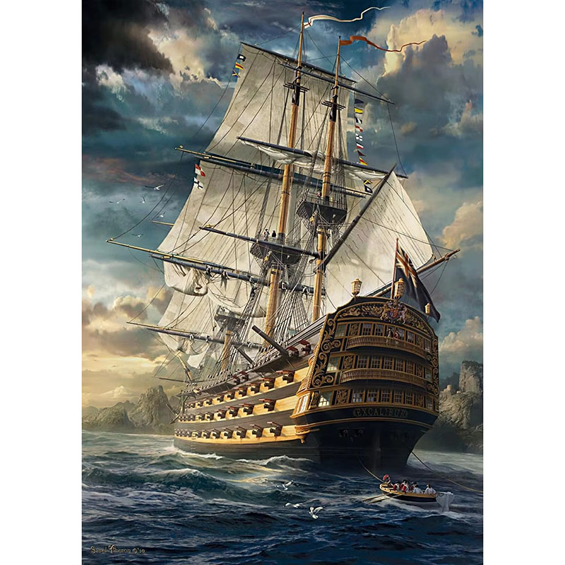 Sails-Set Jigsaw Puzzle 1000 P - огляд і ціна Jigsaw Puzzle Adult