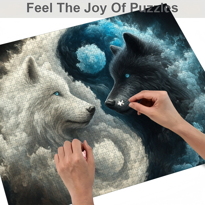 500/1000pcs Tai Chi Yin-Yang & - огляд і ціна Jigsaw Puzzle Adult
