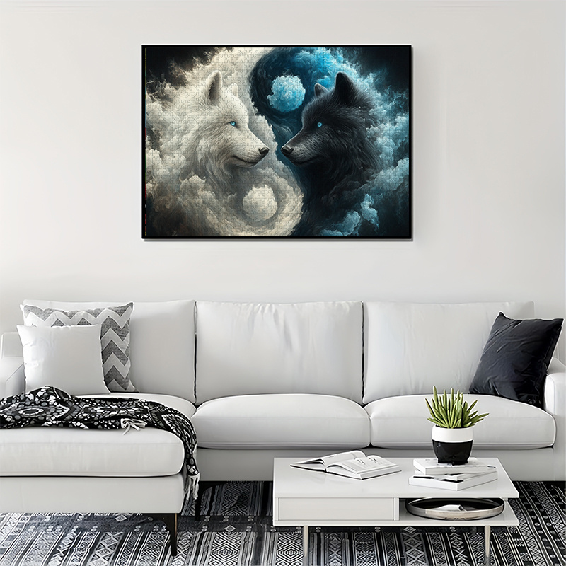 500/1000pcs Tai Chi Yin-Yang & - огляд і ціна Jigsaw Puzzle Adult