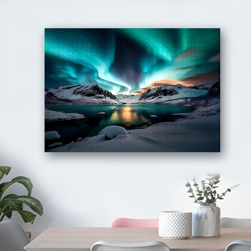 1000pcs Northern Lights Aurora - огляд і ціна Jigsaw Puzzle Adult