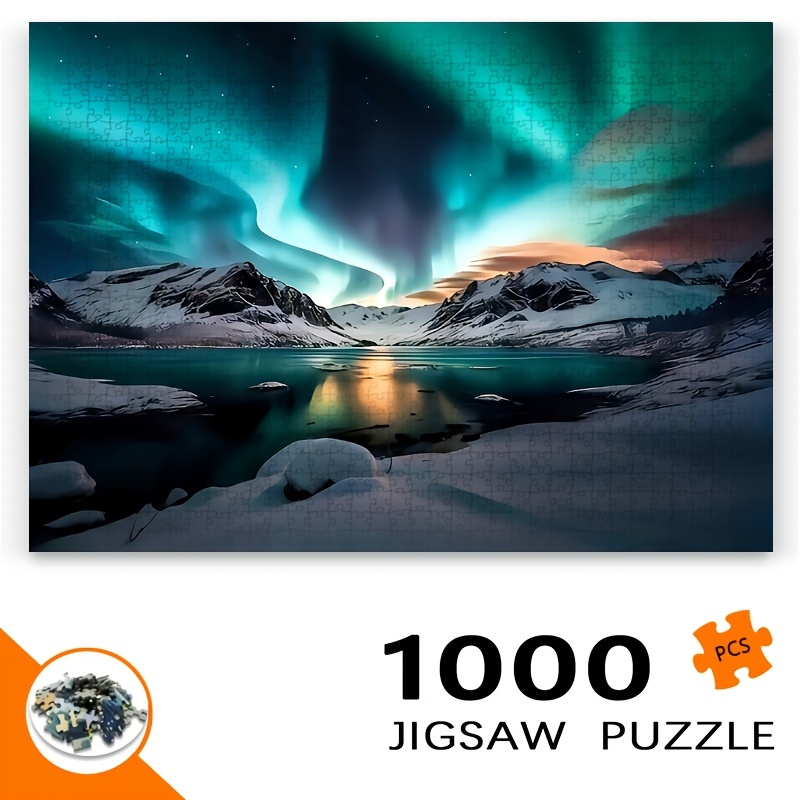 1000pcs Northern Lights Aurora - огляд і ціна Jigsaw Puzzle Adult