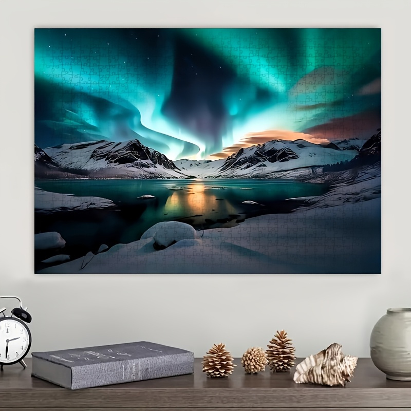 1000pcs Northern Lights Aurora - огляд і ціна Jigsaw Puzzle Adult