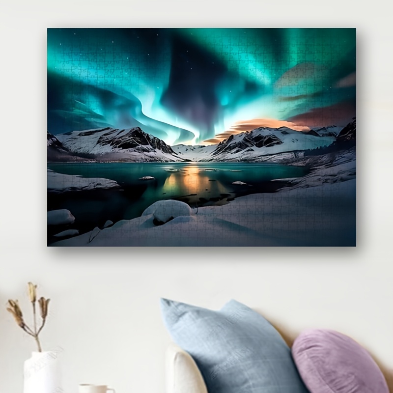 1000pcs Northern Lights Aurora - огляд і ціна Jigsaw Puzzle Adult