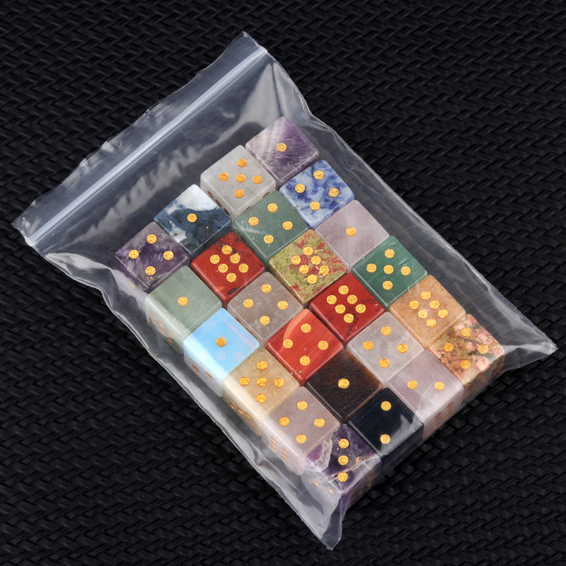 15mm Natural Stone Six Sided D - огляд і ціна Board Game Digital