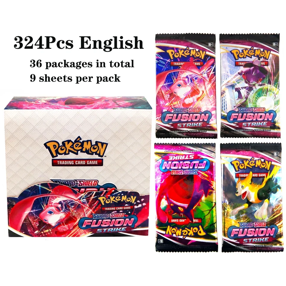 324Pcs Pokemon Cards TCG: Sun  - огляд і ціна Board Game Movie