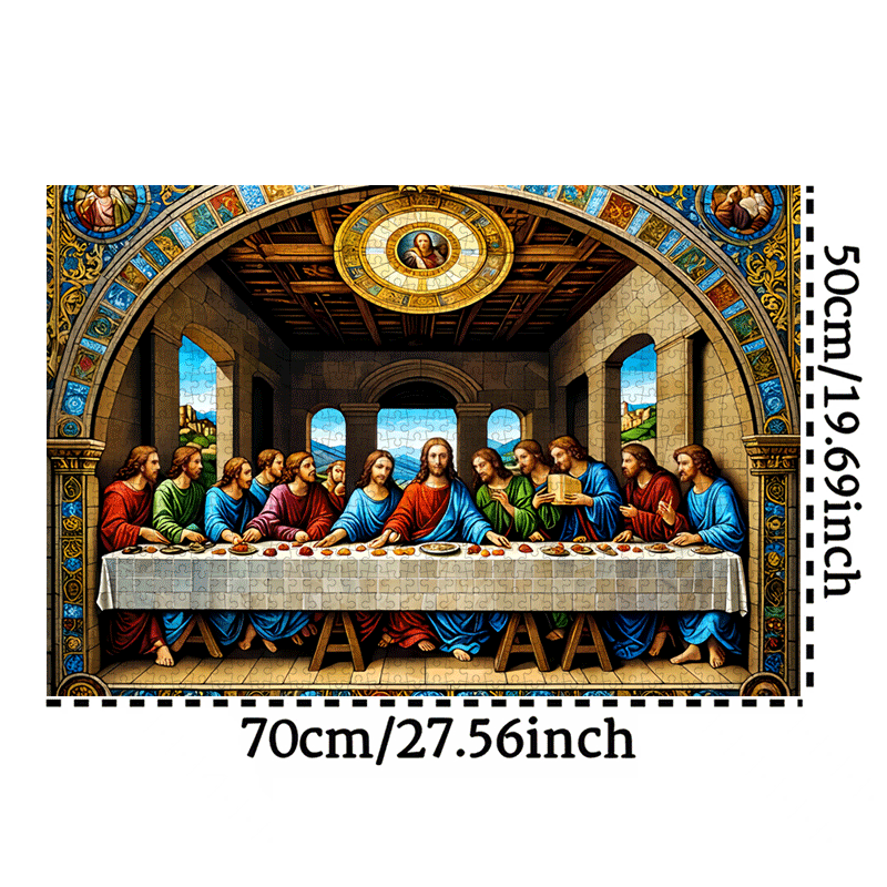 1000pcs Last Supper by Leonard - огляд і ціна Jigsaw Puzzle Adult