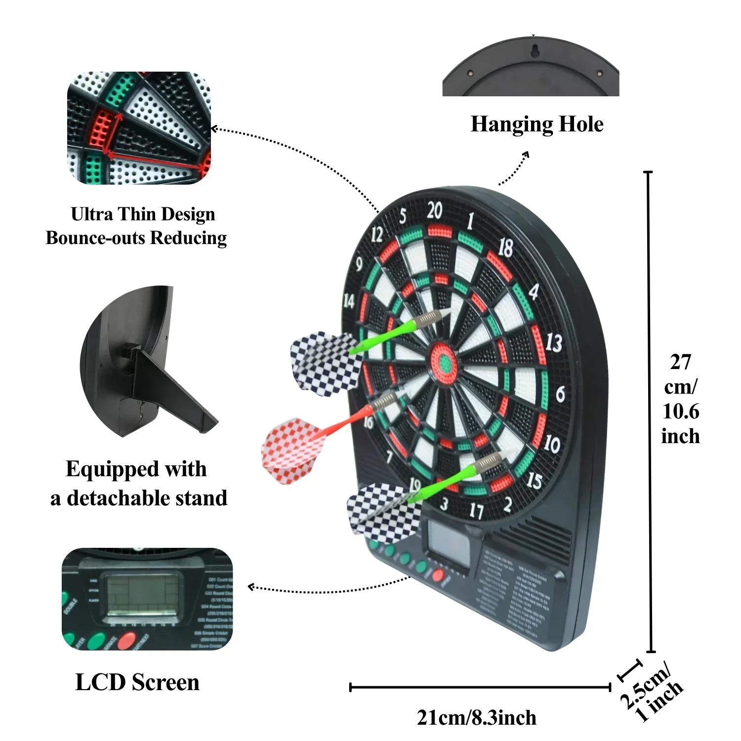 Portable Electronic Dartboard  - огляд і ціна Board Game Digital